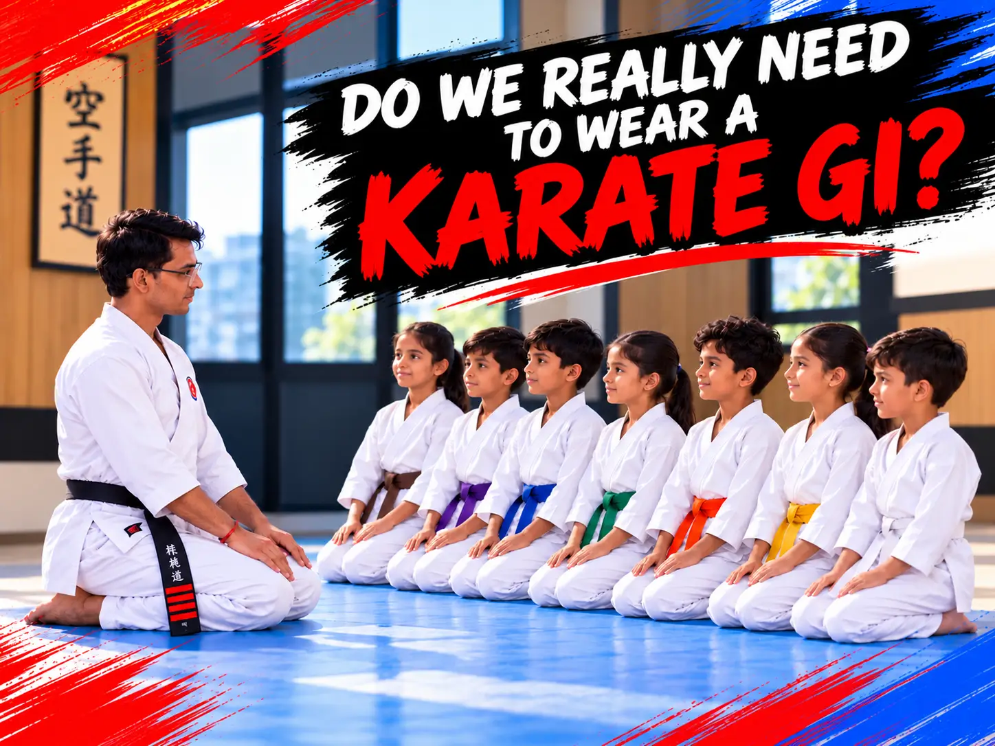 Do We Really Need to Wear a Karategi?